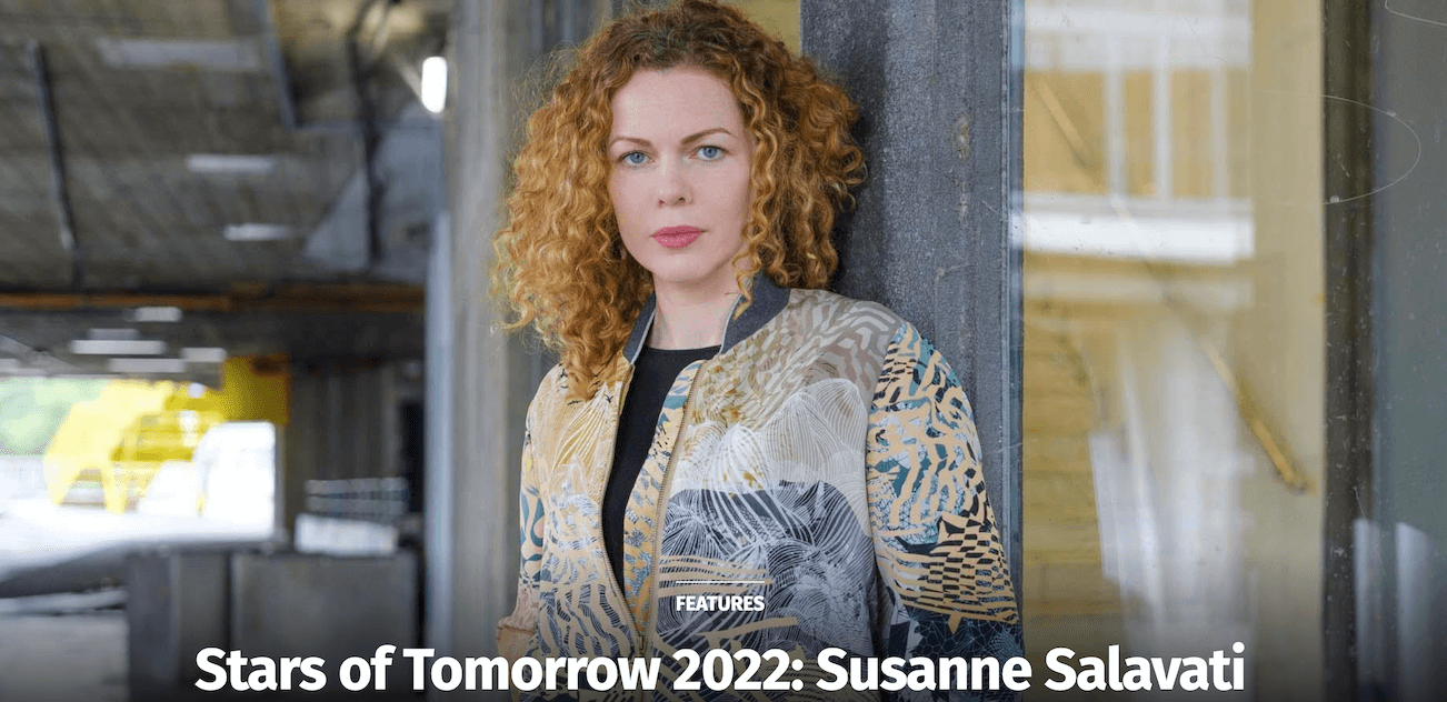 Screen Star of Tomorrow Susanne Salavati