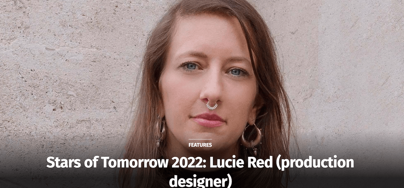 Screen Star of Tomorrow Lucie Red